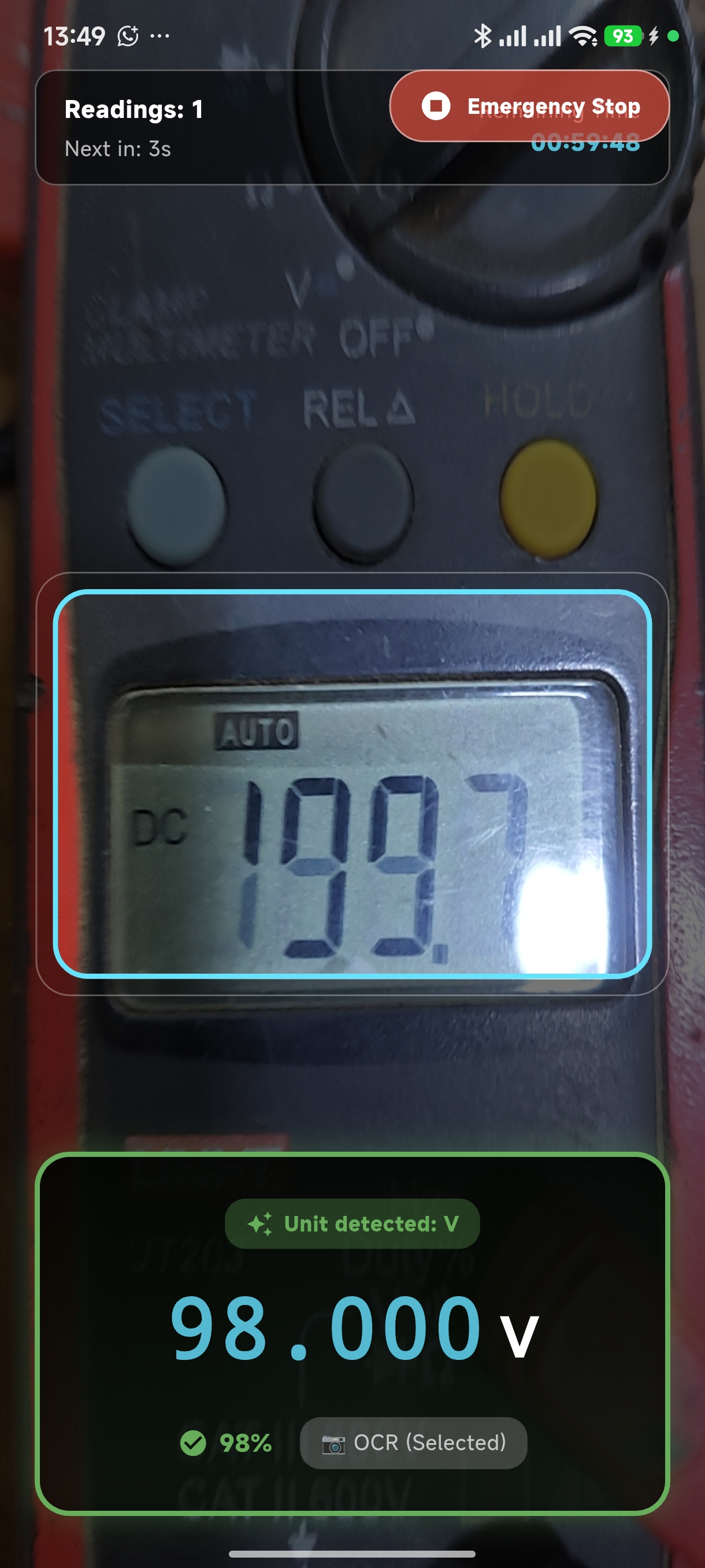 MeterLog screenshot